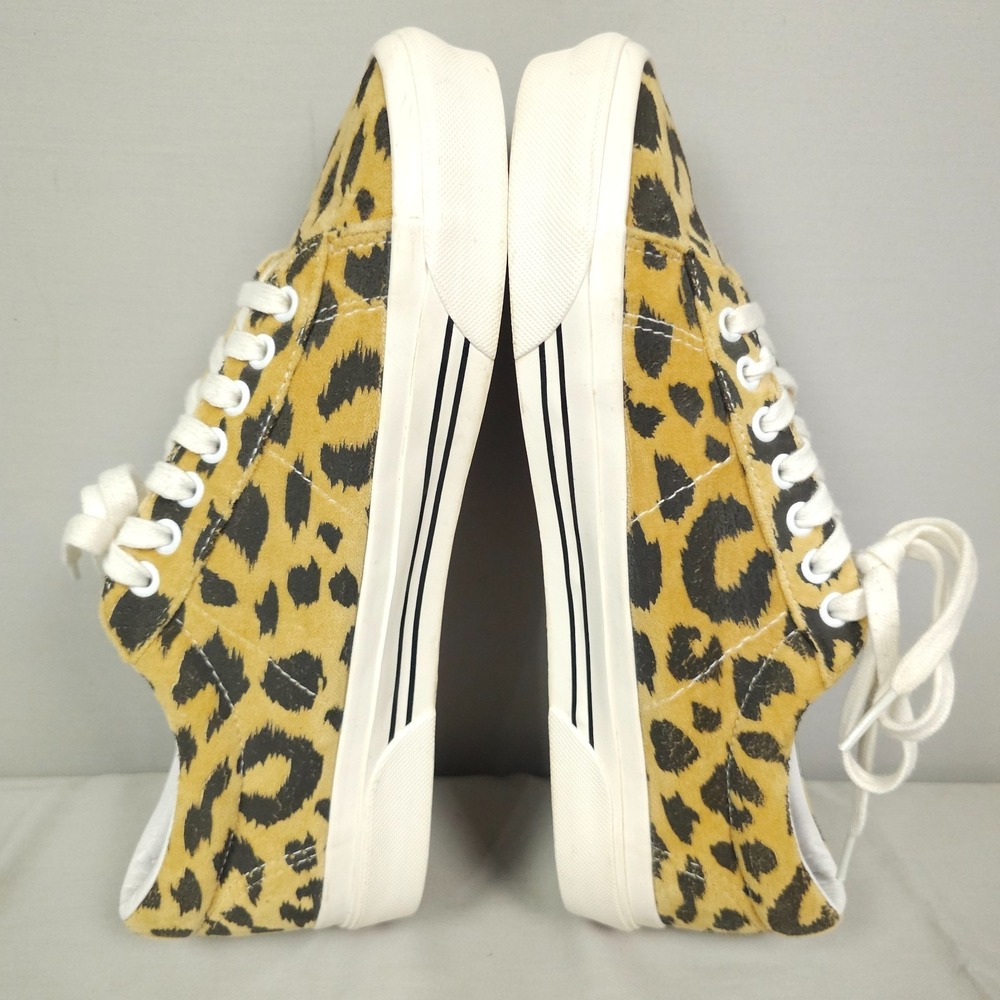 Vans Leopard Shoes Women Size 10 Tan Black Sid DX Anaheim Factory Low - Picture 6 of 16